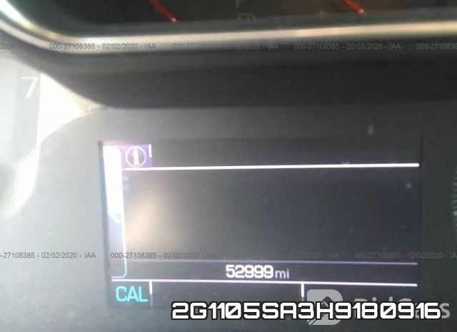 2G1105SA3H9180916 фото 8