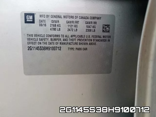 2G1145S38H9100712 фото 2