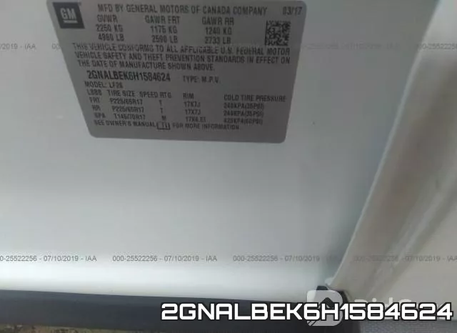 2GNALBEK6H1584624 фото 10
