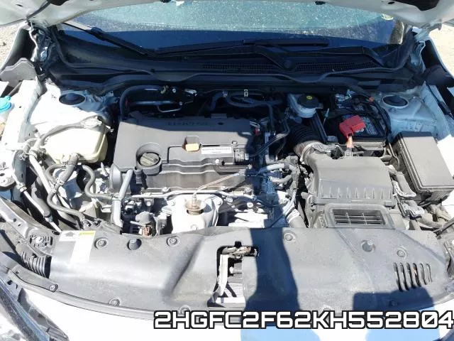 2HGFC2F62KH552804 фото 8