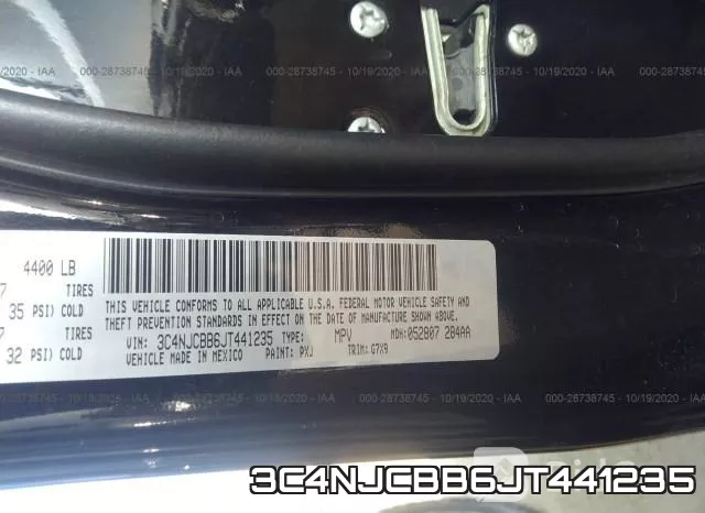 3C4NJCBB6JT441235 фото 10