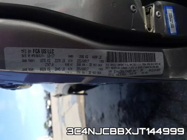 3C4NJCBBXJT144999 фото 2