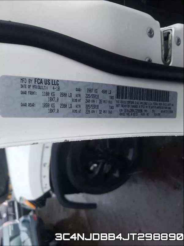 3C4NJDBB4JT298890 фото 2