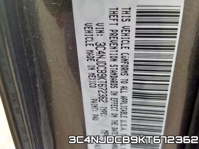 3C4NJDCB9KT672362 фото 2