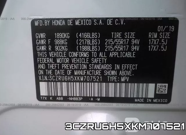 3CZRU6H5XKM707521 фото 10