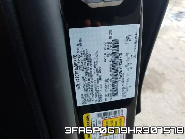 3FA6P0G79HR307578 фото 2