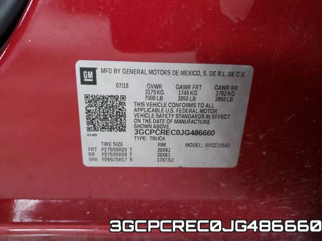 3GCPCREC0JG486660 фото 2