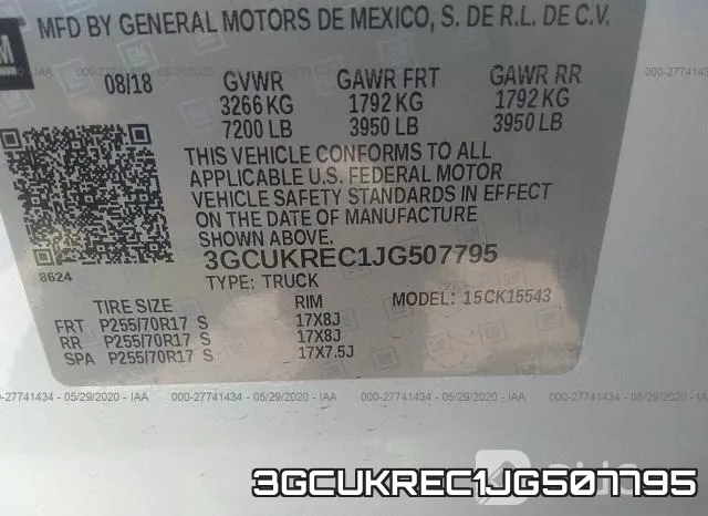 3GCUKREC1JG507795 фото 10