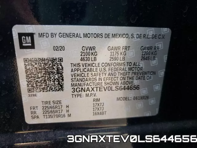 3GNAXTEV0LS644656 фото 2