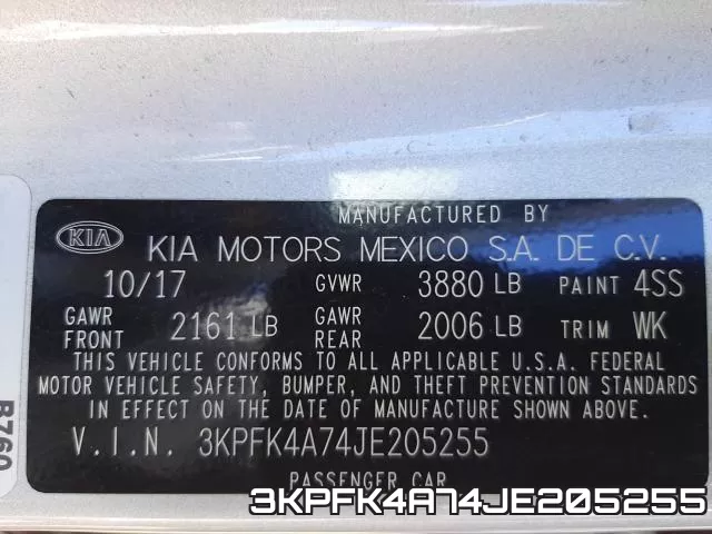 3KPFK4A74JE205255 фото 2