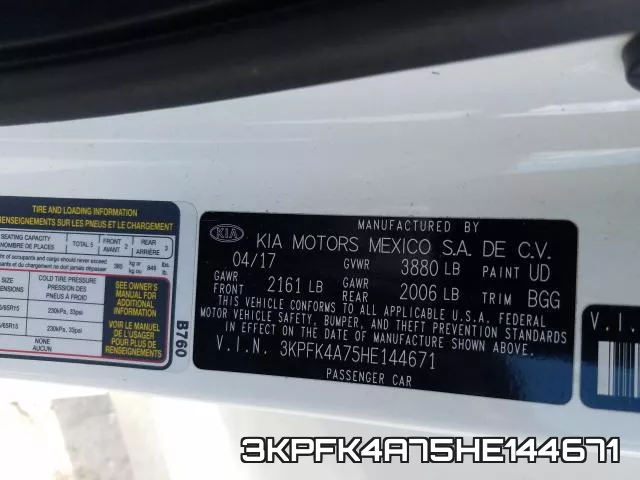 3KPFK4A75HE144671 фото 2