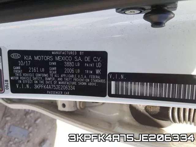 3KPFK4A75JE206334 фото 2