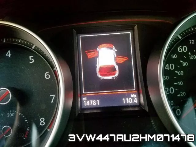 3VW447AU2HM071478 фото 9
