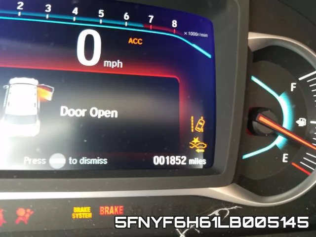 5FNYF6H61LB005145 фото 9