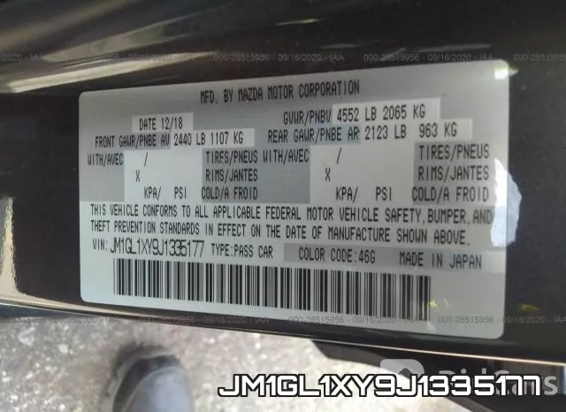 JM1GL1XY9J1335177 фото 10
