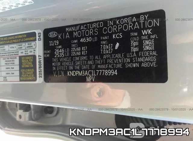 KNDPM3AC1L7778994 фото 10