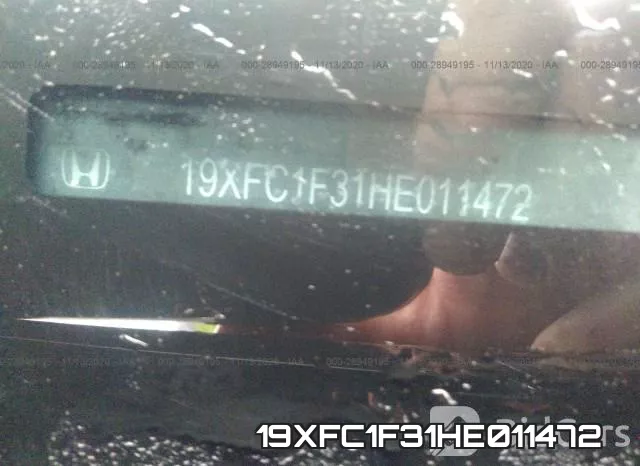19XFC1F31HE011472 фото 10