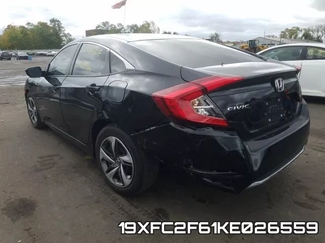 19XFC2F61KE026559 фото 4