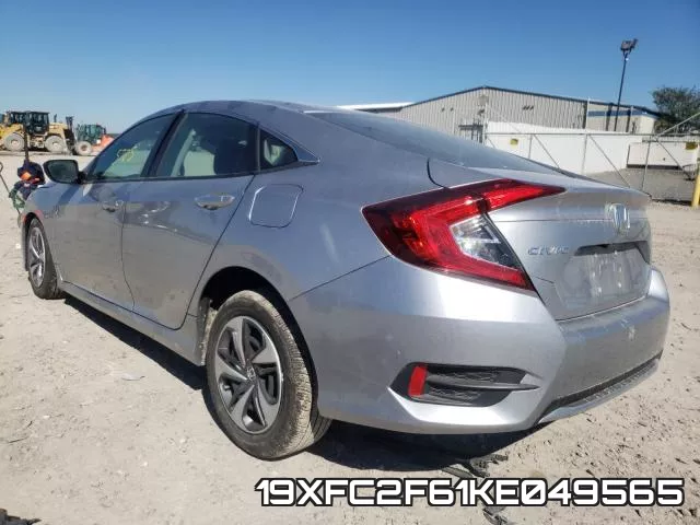 19XFC2F61KE049565 фото 4
