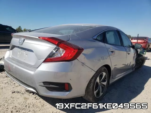 19XFC2F61KE049565 фото 5