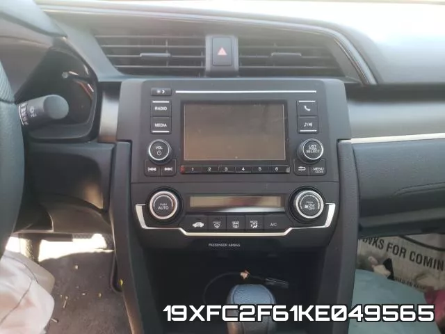 19XFC2F61KE049565 фото 10