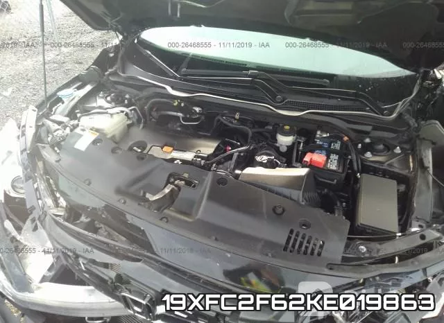 19XFC2F62KE019863 фото 2