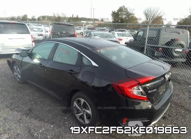 19XFC2F62KE019863 фото 4