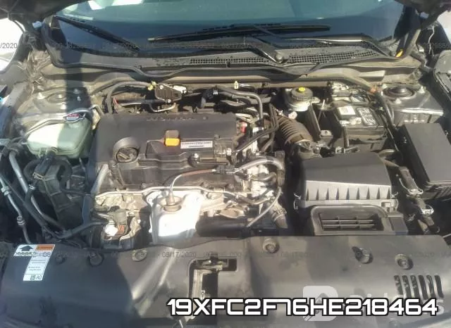 19XFC2F76HE218464 фото 2