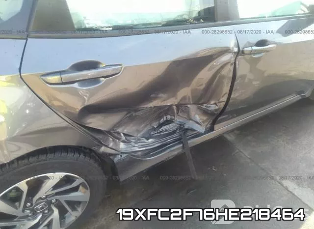 19XFC2F76HE218464 фото 6