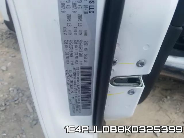 1C4PJLDB8KD325399 фото 2