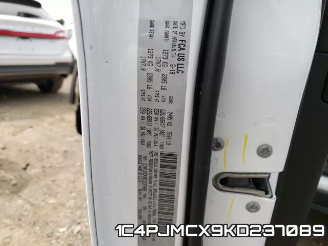 1C4PJMCX9KD237089 фото 2
