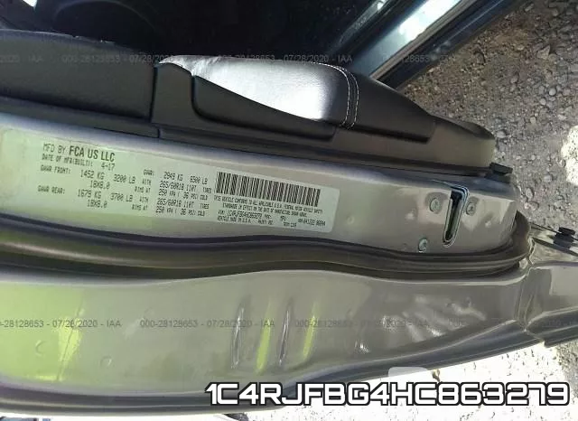 1C4RJFBG4HC863279 фото 10