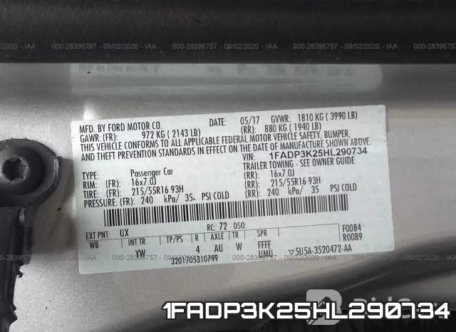 1FADP3K25HL290734 фото 10