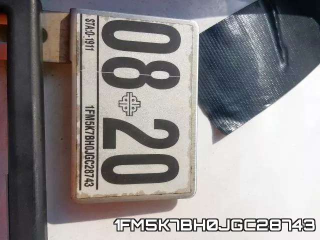 1FM5K7BH0JGC28743 фото 2