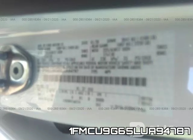 1FMCU9G65LUA94787 фото 10