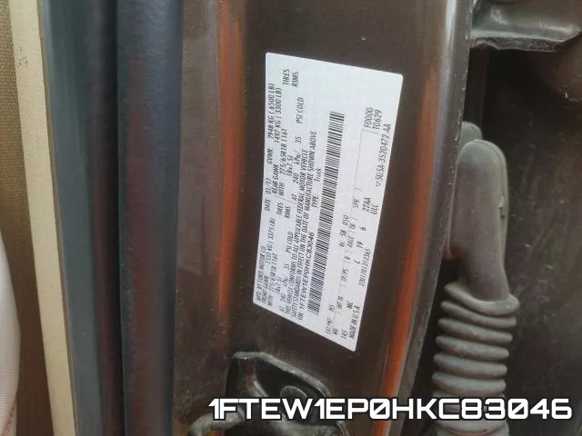 1FTEW1EP0HKC83046 фото 2
