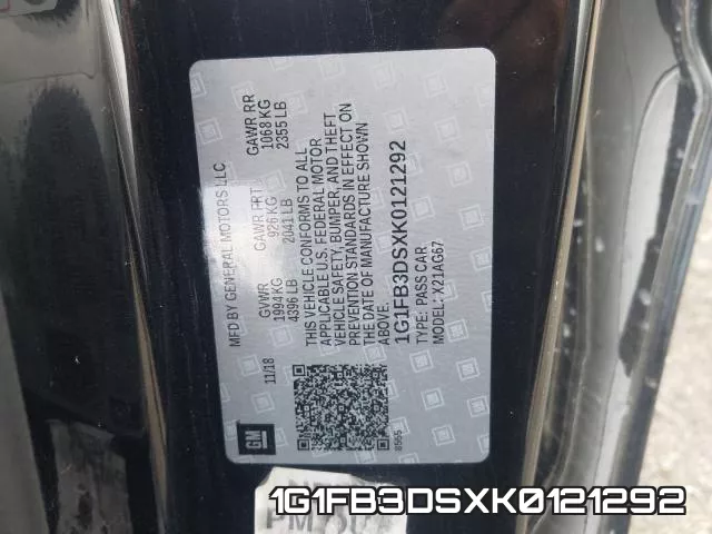 1G1FB3DSXK0121292 фото 2