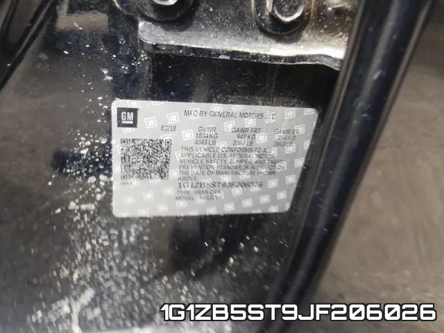 1G1ZB5ST9JF206026 фото 2