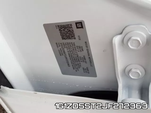 1G1ZD5ST2JF272363 фото 2