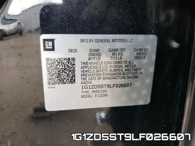1G1ZD5ST9LF026607 фото 2