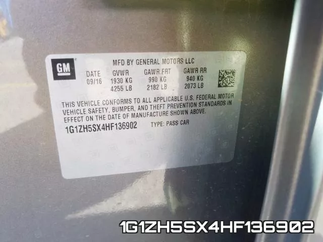 1G1ZH5SX4HF136902 фото 2