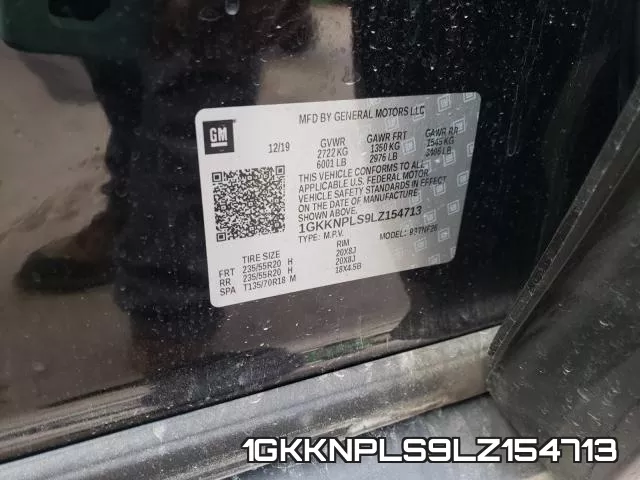 1GKKNPLS9LZ154713 фото 2