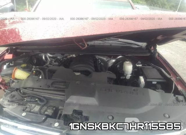 1GNSKBKC7HR115585 фото 2