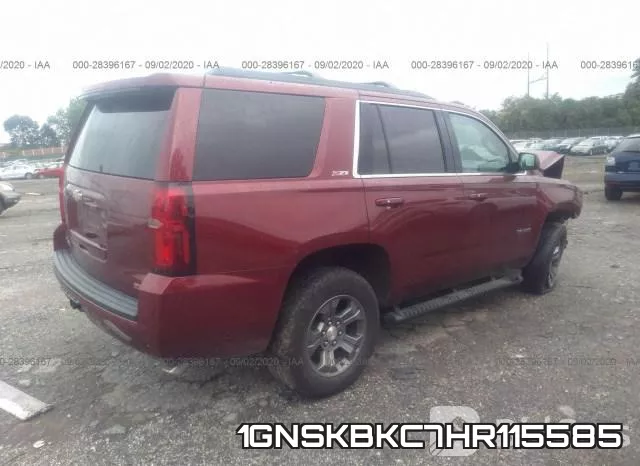 1GNSKBKC7HR115585 фото 5
