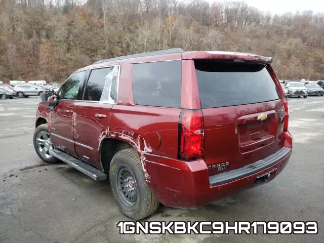 1GNSKBKC9HR179093 фото 4