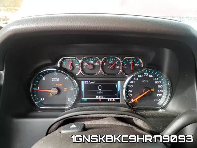 1GNSKBKC9HR179093 фото 9
