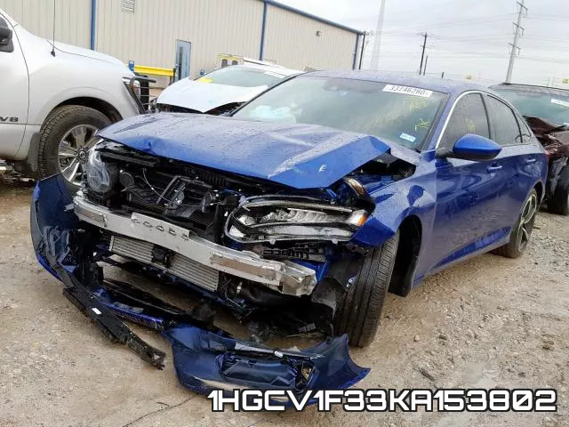 1HGCV1F33KA153802 фото 3