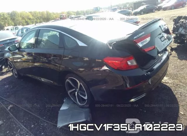 1HGCV1F35LA102223 фото 4