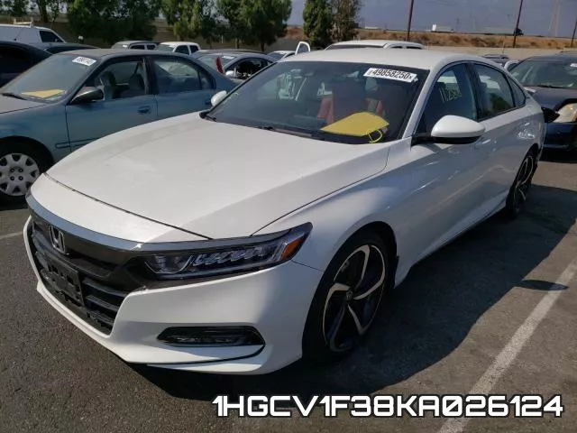 1HGCV1F38KA026124 фото 3