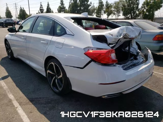 1HGCV1F38KA026124 фото 4